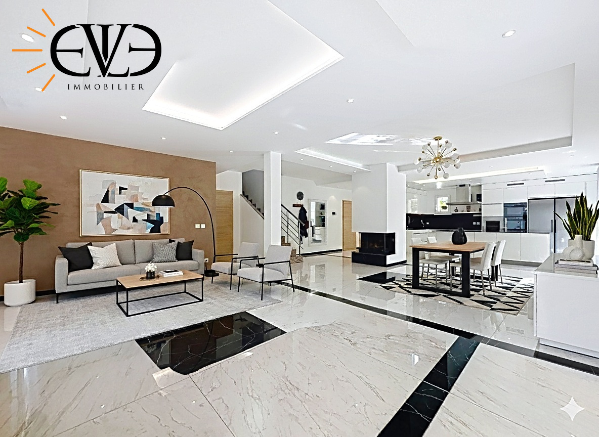 À Vendre : ‘L’Excellence’   Maison familiale moderne et spacieuse à proximité immédiate de la frontière