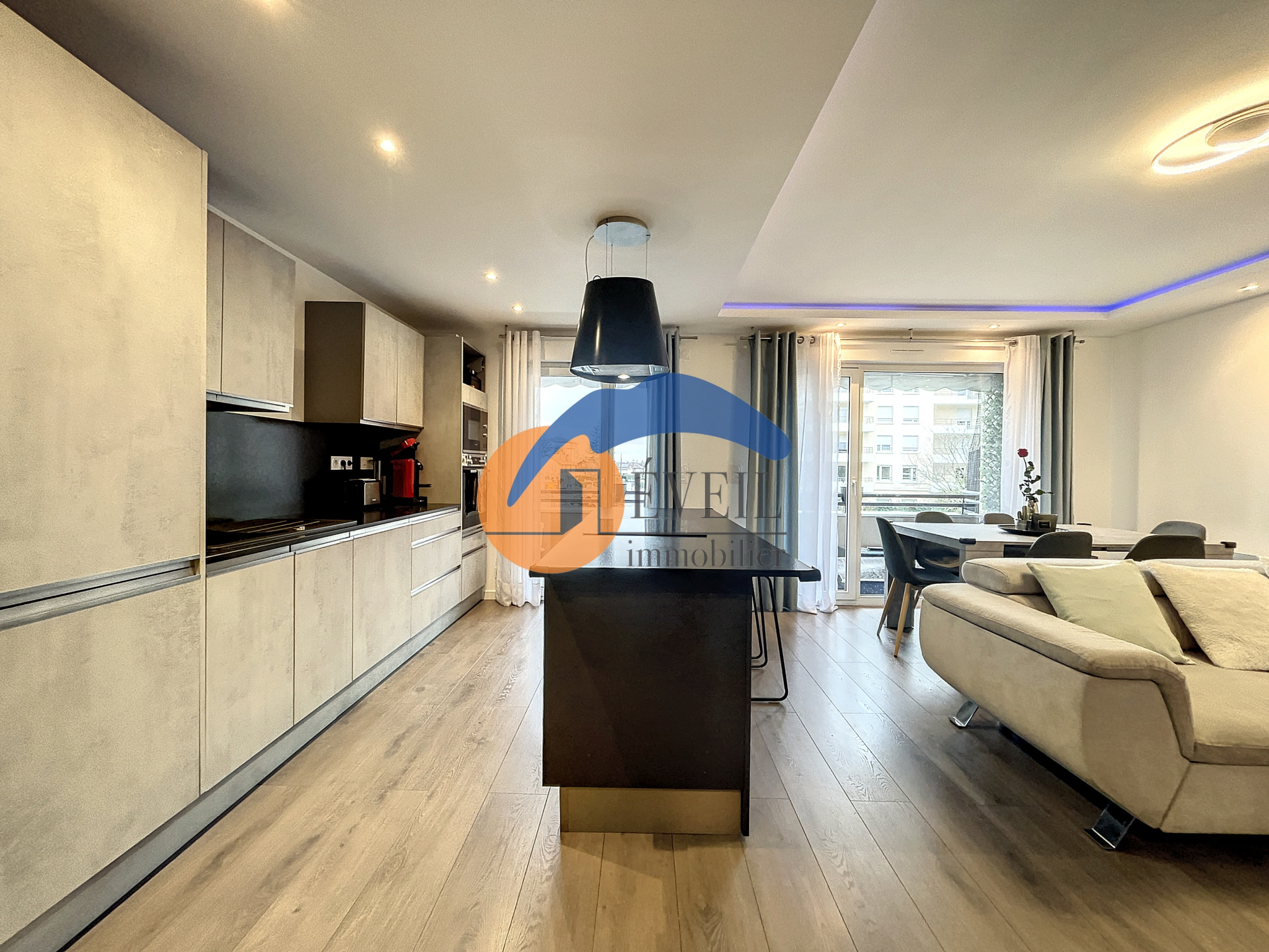 À vendre : ‘L’Opportun’, un appartement de 68m2 idéalement situé à Ambilly, à proximité de la douane suisse.