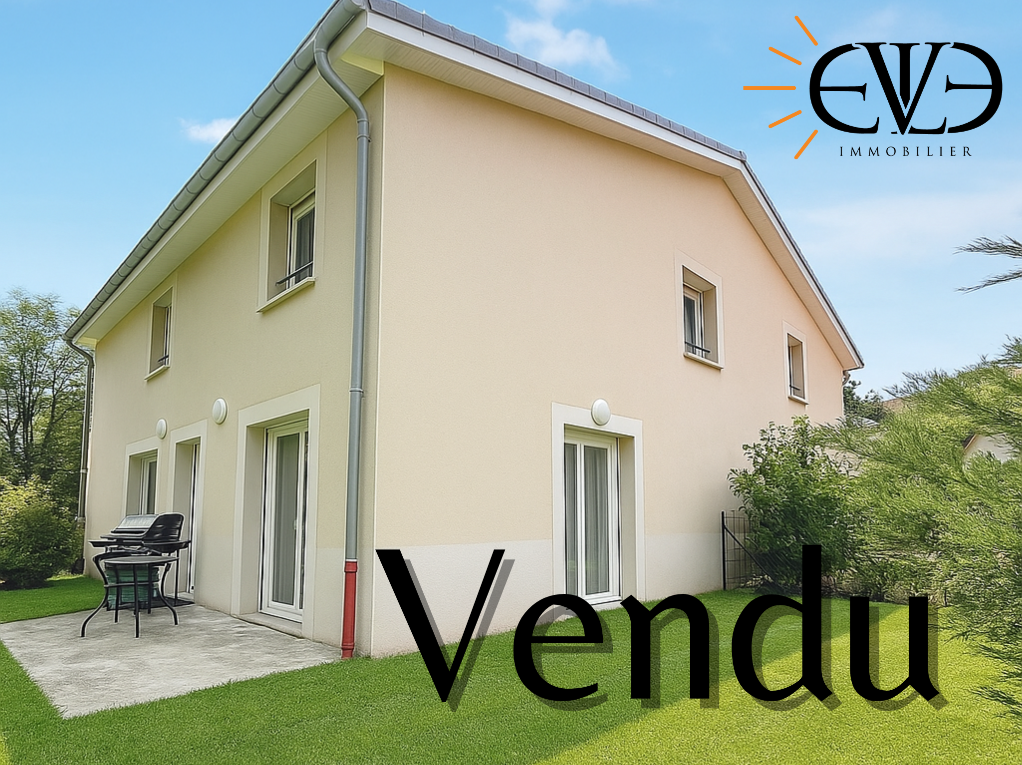 À Vendre : Le Paisible   Charmant Duplex T3 avec Jardin, Terrasse et Vue Montagne à Léaz