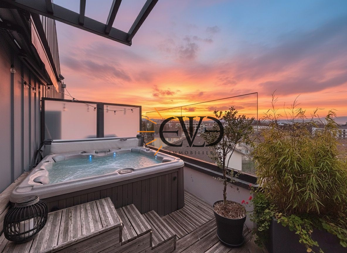 À Vendre   « L’Exceptionnel »   Appartement T5 en attique de standing avec terrasses panoramiques à Saint-Juli