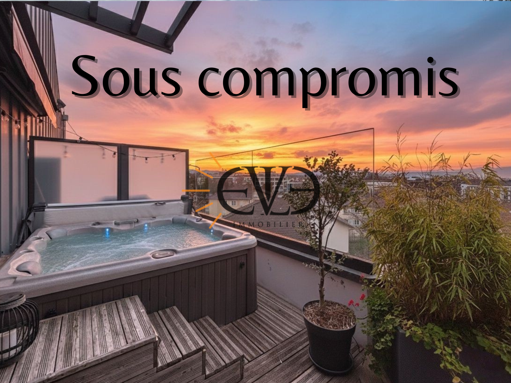 À Vendre   « L’Exceptionnel »   Appartement T5 en attique de standing avec terrasses panoramiques à Saint-Juli