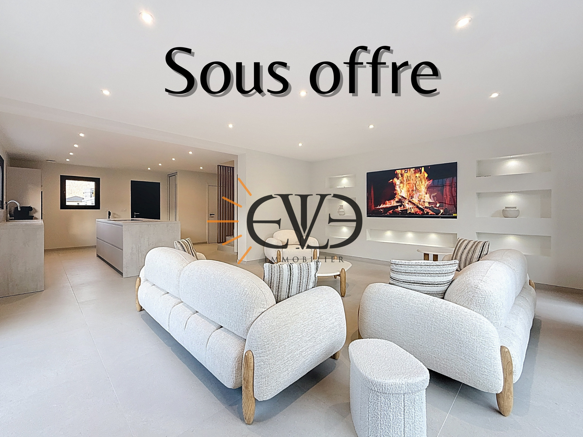 À VENDRE   La Contemporaine   Villa mitoyenne neuve de 122 m2   Saint-Pierre-en-Faucigny