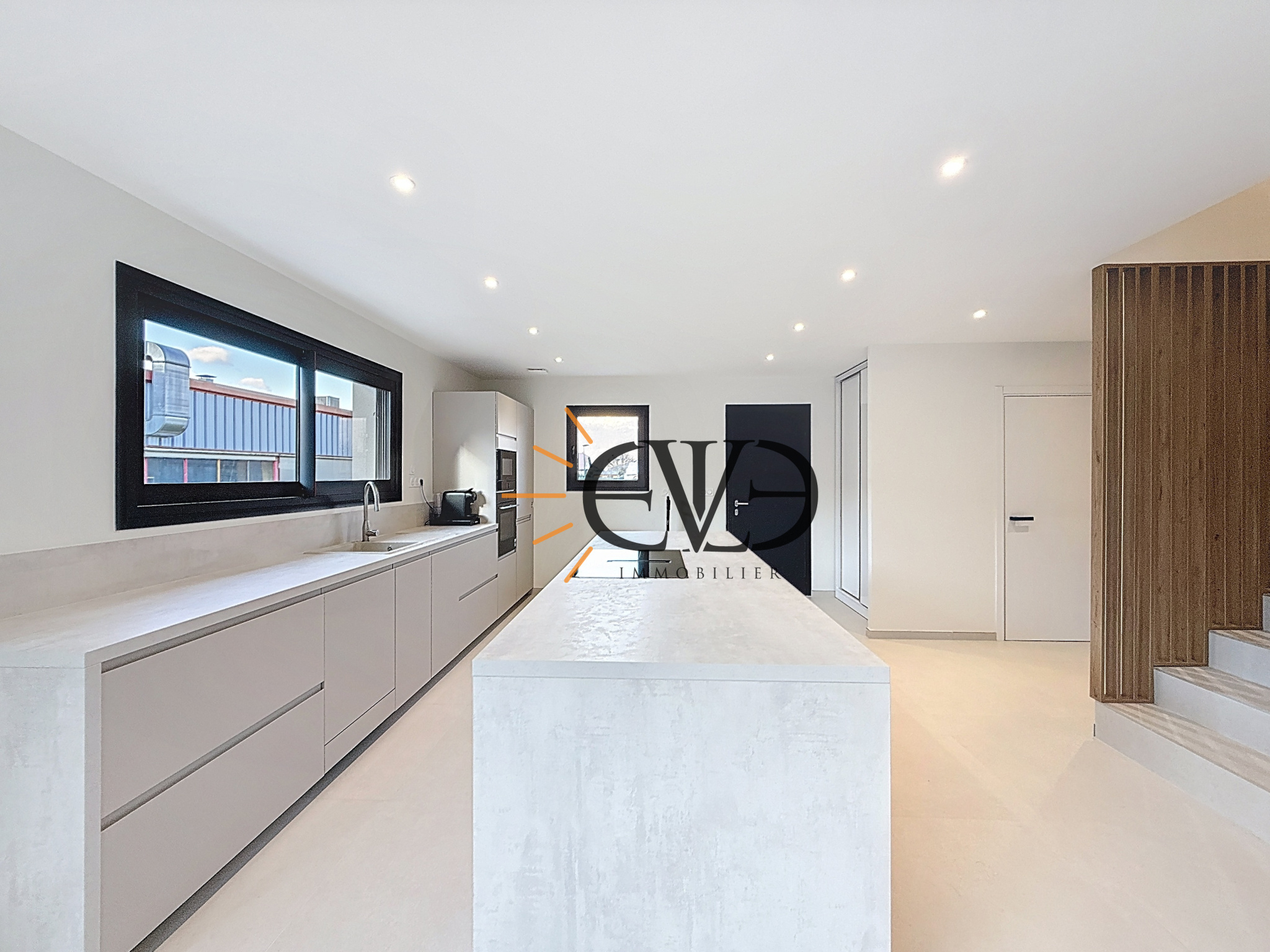 À VENDRE   La Contemporaine   Villa mitoyenne neuve de 122 m2   Saint-Pierre-en-Faucigny